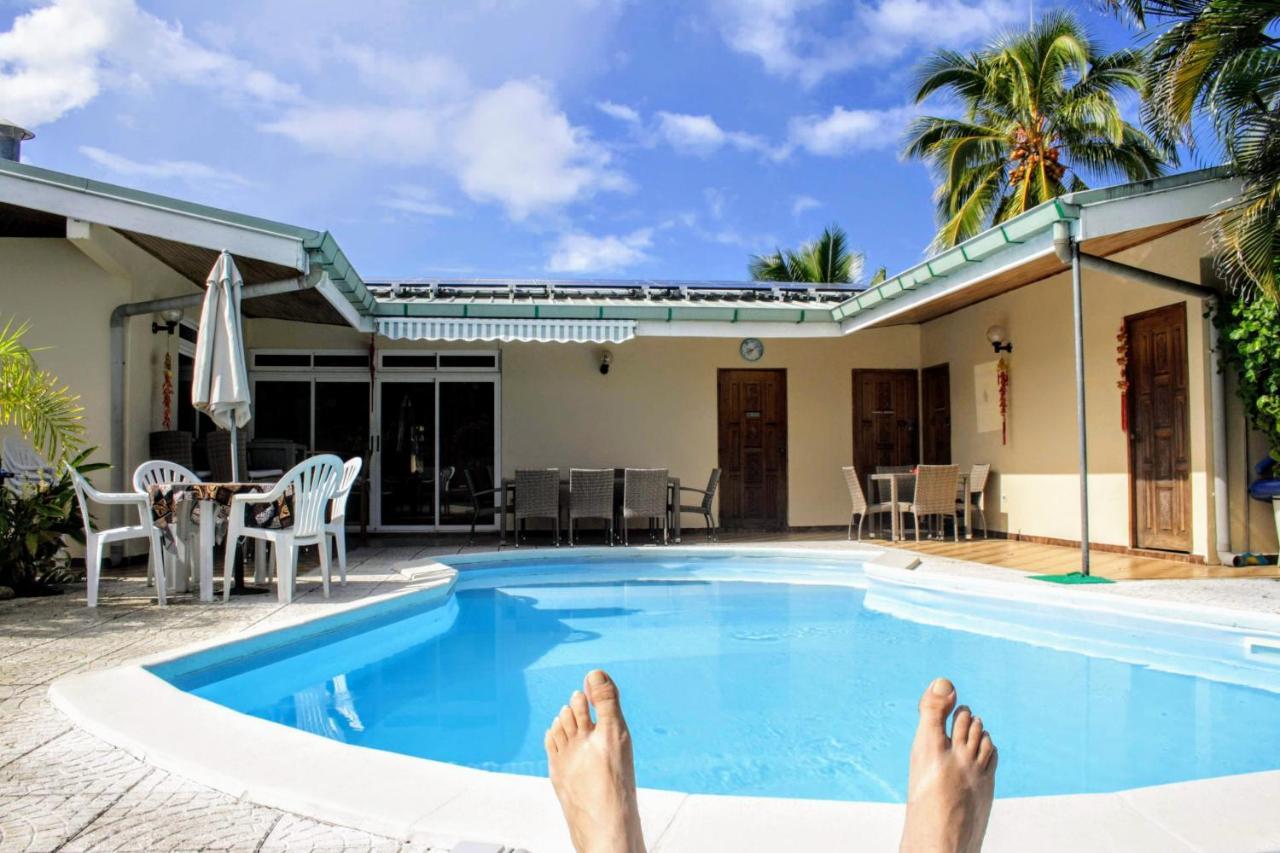 Tahiti - Sanny'S Place Family Room & Poo Punaauia Kültér fotó